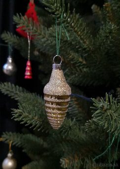 Retro ozdoby na vianočny stromček 11ks - 11