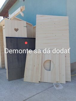 Latrina suché wc kurín psia búda - 11