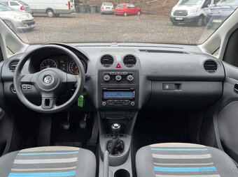 VW Caddy 1.2 TSI 77 kW 2x šoupačky 2011 klima serviska - 11