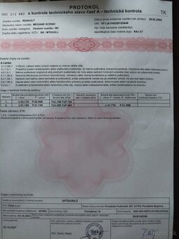 Predám Renault Scénic 1,4 benzín-plyn - 11