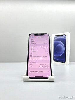 iphone 12 BLACK NOVÁ BATÉRIA 100% PRÍSLUŠENSTVO - 11