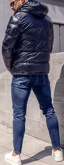 Pánska tmavo modrá vetrovka, v.XL/XXL - 11