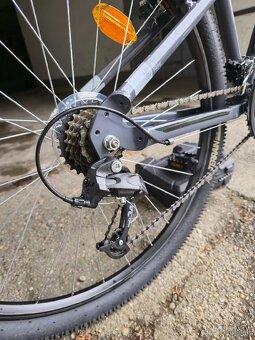 Horský bicykel EXPL 50 tmavosivý veľkosť S - 11
