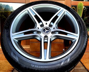 alu R18 5x112 orig. Mercedes CLS W219, pneu 245/40, NOVÉ - 11