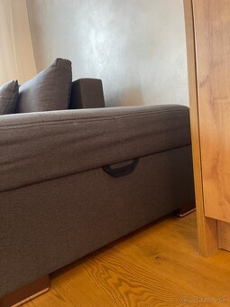 Rohová rozkladacia sedačka - 11