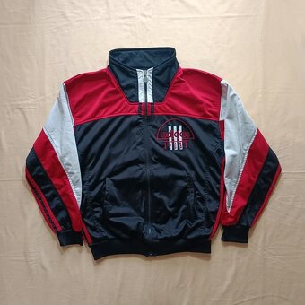 Vintage 80s Adidas tracksuit jacket retro tréningová bunda M - 11