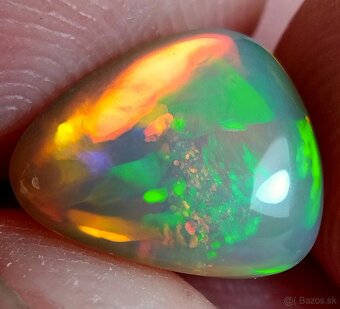 Drahý opál 2,40cts freeform WELO ETIOPIA - 11