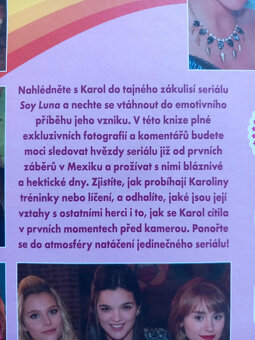 Soy Luna 2 knihy v krásnom stave - cena za obe spolu - 11
