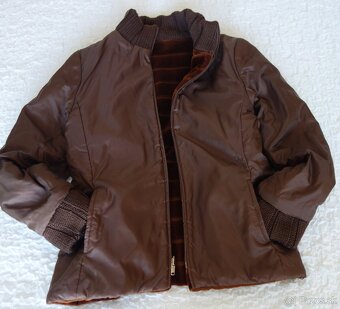 Obojstranná bunda Alberta Ferretti, veľ. M/L - 11