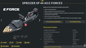 Kompletný set akumulátorovej záchranárskej techniky Weber Re - 11