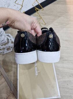 NOVE Michael Kors cierne,hnede,kremove,zlate tenisky 36-39 - 11