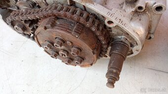 ČZ 125 C r.v. 1950 plus sedlo a motor navíc - 11