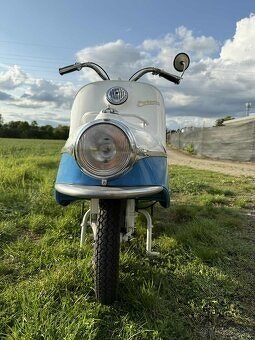 Veterán Motocykl ČZ 175 typ 501 - po renovaci - TOP STAV - 11