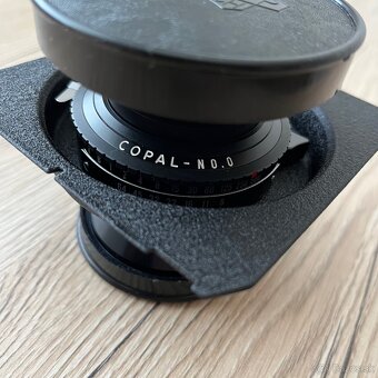 Veľkoformátový 4x5 Schneider objektív 90mm f8 Copal 0 - 11
