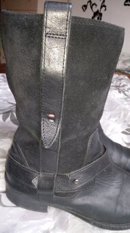 Tommy Hilfiger originál-dámske kvalitné čižmy 39 - 11