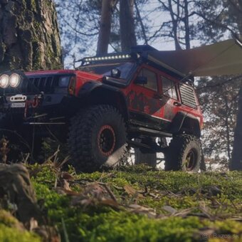 Predám RC model jeep cheroke 1/10 - 11