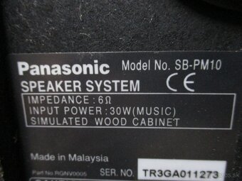 PANASONIC SC-PM10 - 11