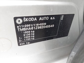 Škoda Octavia 1.6Mpi kombi , TZ - 11