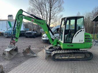 Terex TC48 2014 Minibagr 5T Powertilt + 2x Lžíce - 11