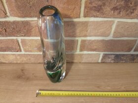 hutné sklo misa, váza, popolník - 11