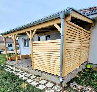 Pristrešok, altánok, pergola - 11