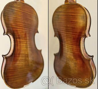 husle 4/4 model Stradivari ( olejovy lak) - 11