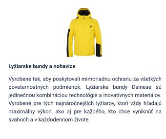 Pánska lyžiarska bunda Dainese XL - 11