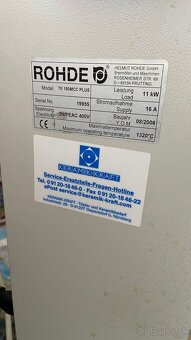 Keramická pec ROHDE TE 180 MCC+ takmer nová - 11