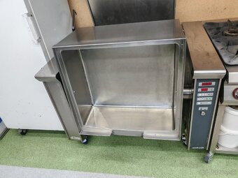 Elektrická nerezová gastro panvica 100l - 11