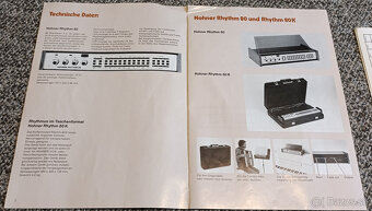 PREDÁM VZÁCNY VINTAGE BICÍ AUTOMAT HOHNER RHYTM 80  1977 - 11