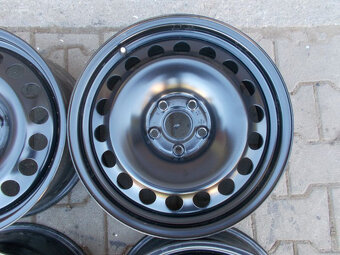 Plechové disky VW Škoda R17 5x112 4ks nové - 11