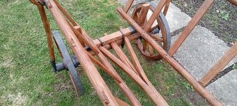 Starý drevený voz - rebriňak - 11