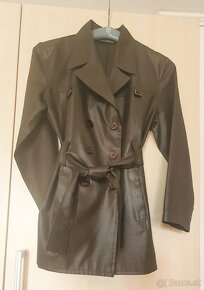 Khaki sako, tmavá khaki vesta - 11