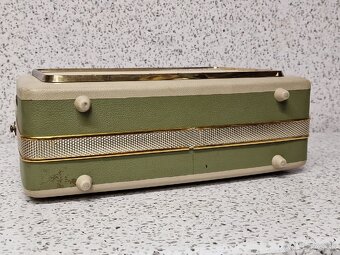 INGELEN TR 1005 》 Starožitné kabelkové prenosné radio - 11