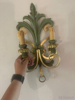Nástenné lustre vintage štýl- Taliansko - 11