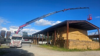 Nadrozmerná preprava s hydraulickou rukou - 11