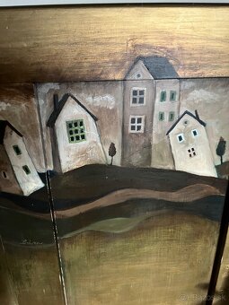 Stará zreštaurovaná posteľ 90x200cm - 11