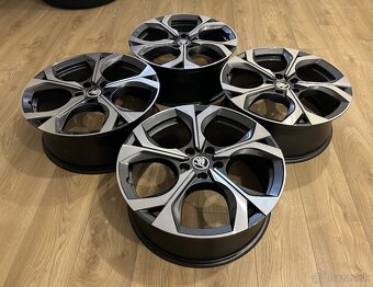 Originální alu kolesa R19 Škoda Octavia RS - 11