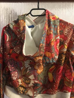 ADIDAS originál crop/topova damska mikinka S - 11