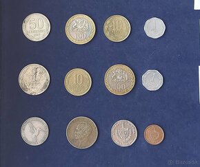 Zbierka mincí - Ázia, Afrika, Indonézia, Latinská Ame (dopl) - 11