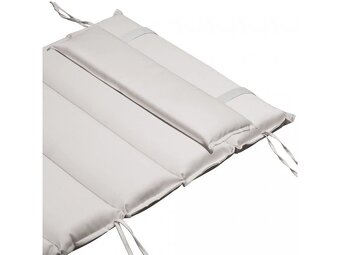 Ergonomické zahradné lehátko drevené agát poduška kryt - 11