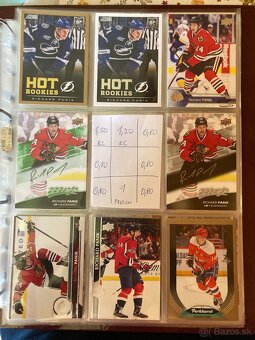 Slovaci v NHL - hokejove karty - 11