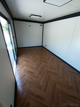 LUXUSNÝ mobilný kontajner PALISANDRO WHITE 6m X 3m - 11