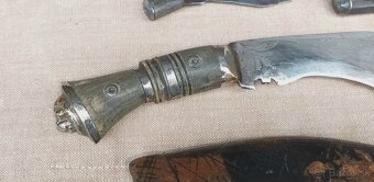 Zbierka vojenských Kukri nožov - regiment Gurkha - NEPÁL - 11