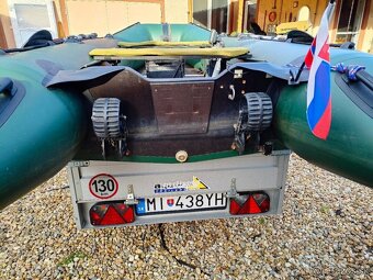 Čln Kolibri KM360D, 4takt Storm 5hp, sonar Lowrance Hook2 - 11