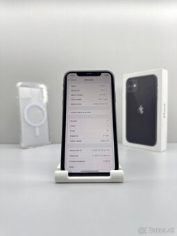 iPhone 11 BLACK NOVÁ BATÉRIA 100% - 11