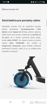 Sencor scooter kolobezka S30 s taskou - 11