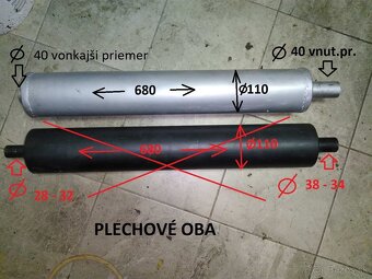 Výfuk Tatra 75, 57 A,B.K - 11