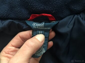 Ralph Lauren detská páperová bunda, veľ. 3r (94-100cm) - 11