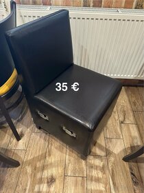 Stoličky, reštauračné boxy, lavice - 11